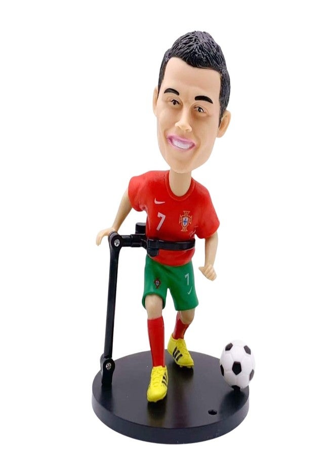 Mayatra's Football Player Figure - Ronaldo PG Edition 18 cm - Sports Action Figure for Fans, Kids & Collectors - Detailed Design, Ideal for Display & Gifting (Style 3)